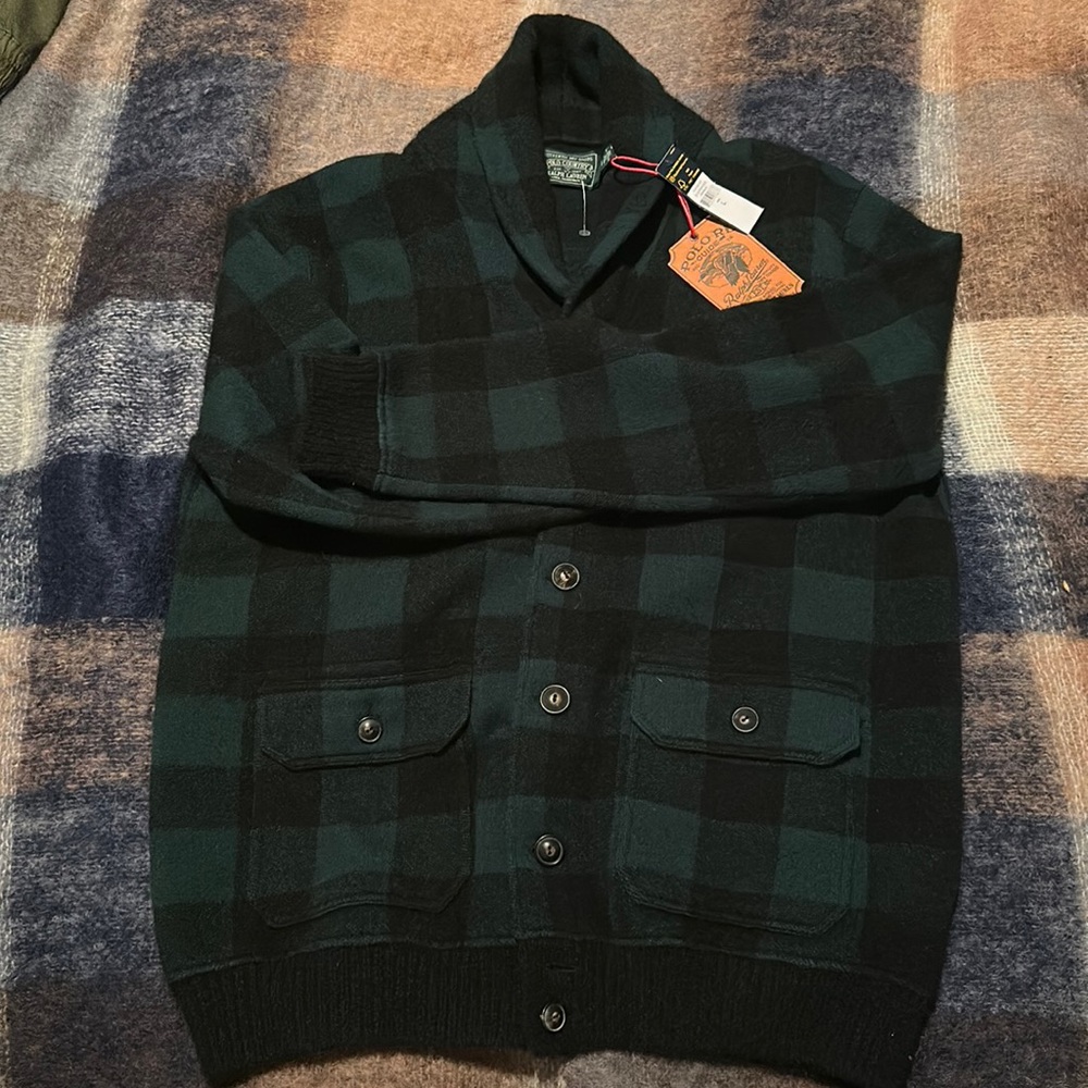 Polo cardigan